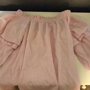 Size Small Crown and Ivy off the shoulder top